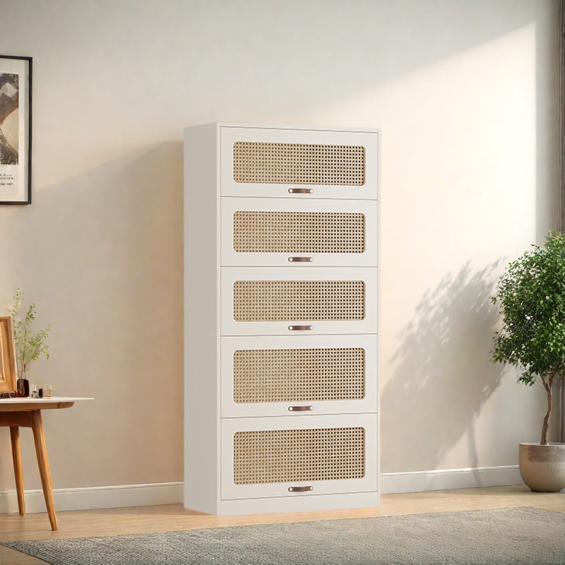 Rabehi, Blanc, (5 tablettes) H 66,1 po x l 31,4 po x P 13,7 po