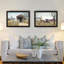 «Trendy Decor» 4U, vignette Miller's Creek Bridge, Going To Market, art mural noir encadré pour le salon, impression d'art mural pour la chambre à coucher par Billy Jacobs-553856969