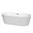 Carissa 71'' x 32'' Soaking Acrylic Bathtub-50480677