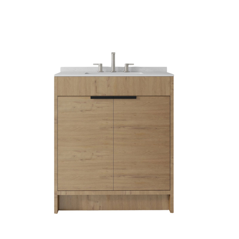 Meuble-lavabo autoportant avec lavabo