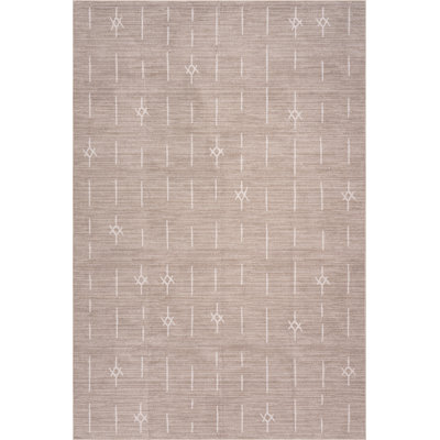  Bellara Geometric Washable Rug