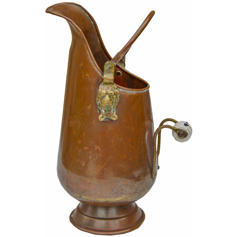 Moroccan Copper Pitcher W/ Lion Handle