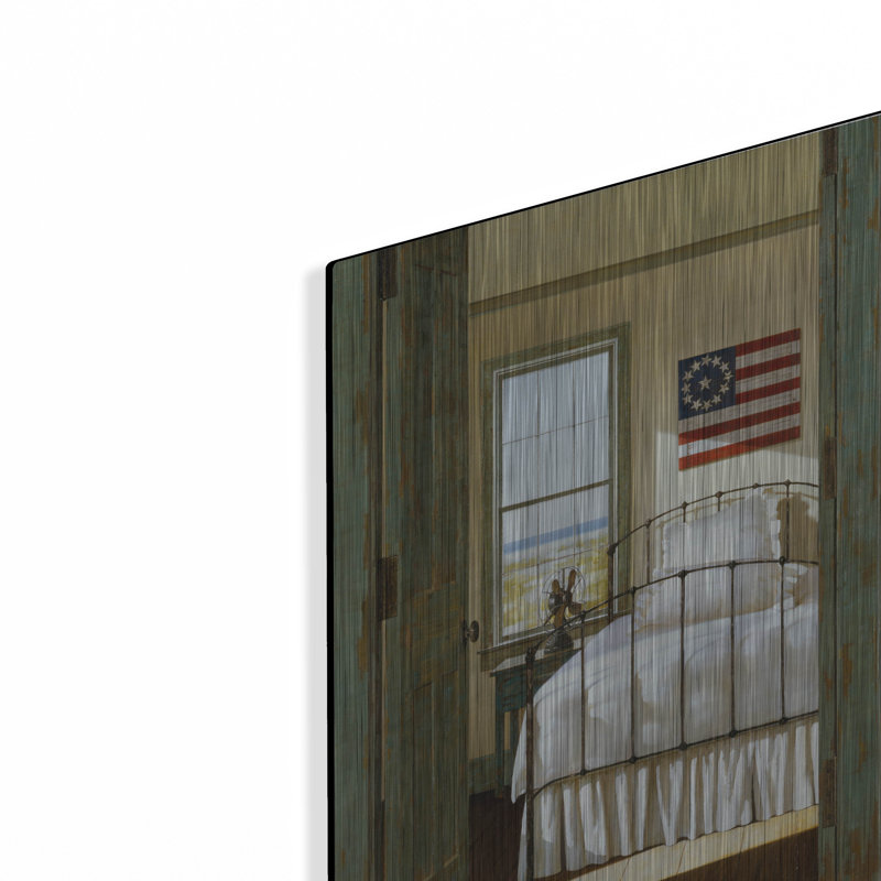 «Beach House Bedroom» par Zhen-Huan Lu, H 16 po x l 12 po