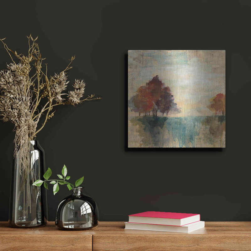 "Paysage monogramme II" par Silvia Vassileva, H 12 po x l 12 po
