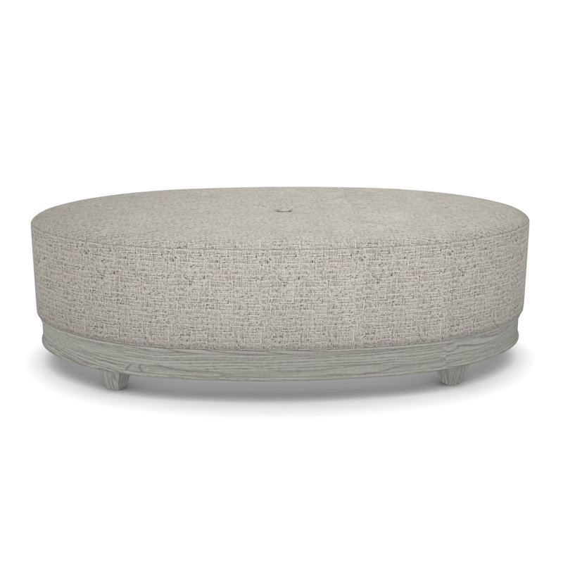 Repose-pieds Evelyn, Graphite Tuck, Gris colombe
