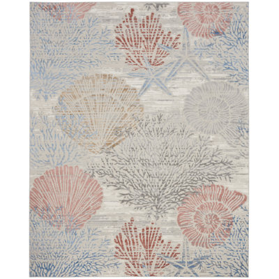 Tapis d'intérieur multicolore Bradbury