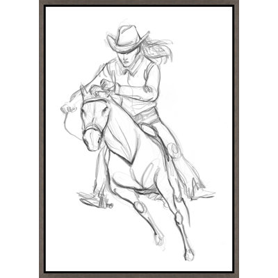 Western Dust II Print by Richard Ryder