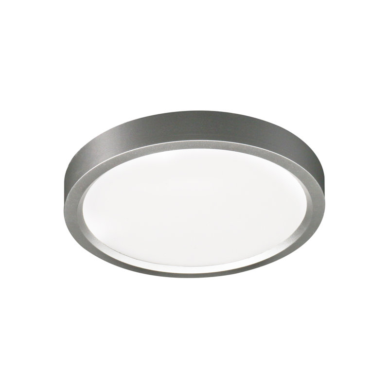 artemis LED Flushmount - Round, 10W, 5CCT,, 1" H x 5.38" W x 5.38" D, Brush Nickel