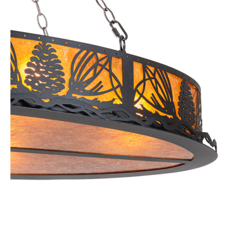 Pinecone 8 - Light Chandelier