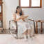 Chaise berçante ajustable en métal Living Room