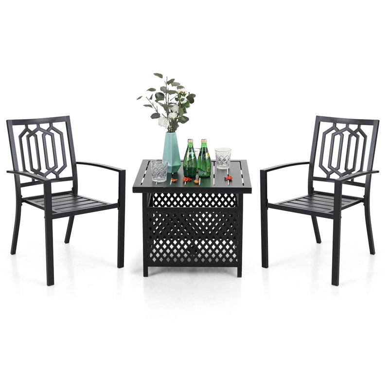 Salem 2 - Person Patio Dining Set with Square Table