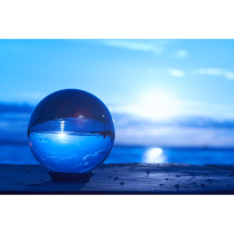 Crystal Ball - Wrapped Canvas Print, 30cm H x 46cm W x 3.8cm D