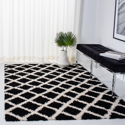 Alberthe Sgd-Dallas Shag Performance Geometric Rug