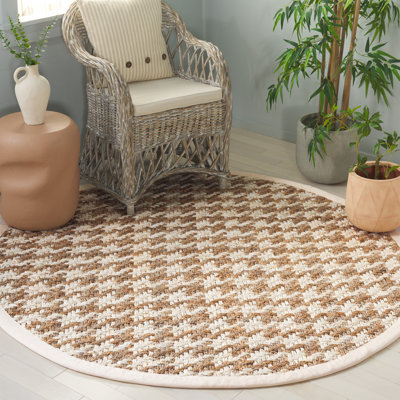Natural Fibre 272 Area Rug In Natural / Bleach