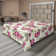 Ambesonne, drap plat floral pivoines, art botanique printanier