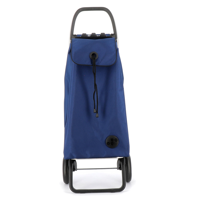 Shopping Trolley Rolser I-Max MF 2 Wheel Foldable, Navy