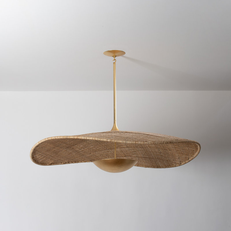 SHILOH PENDANT, 16" H x 52" W x 52" D
