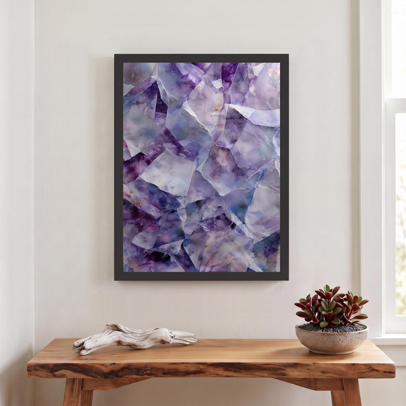 Amethyst Mirage, 22" H x 29" W