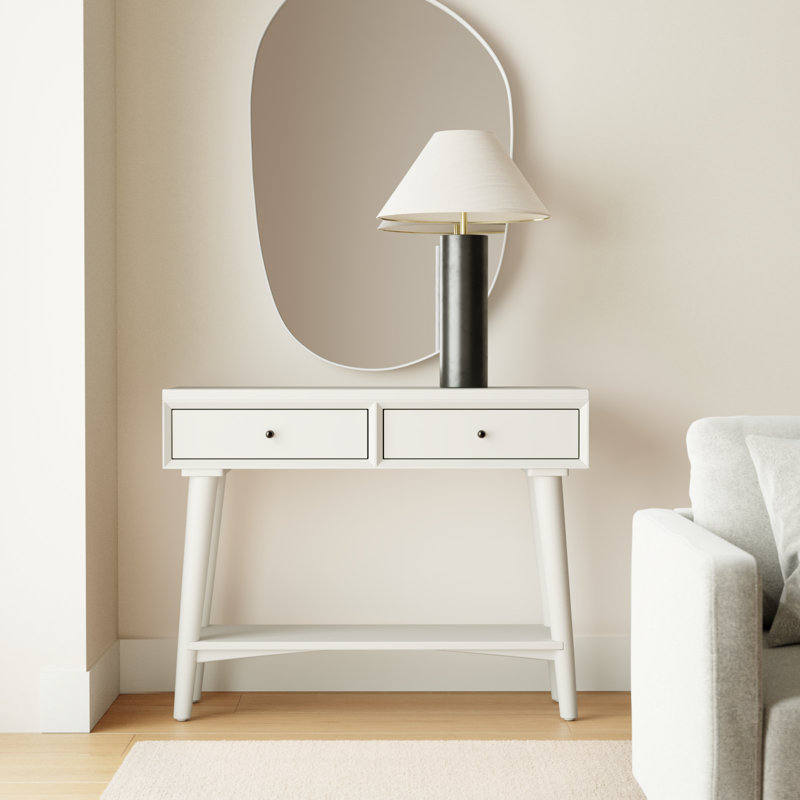 Williams 42" Console Table, White