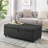 Modern Large Comfort Sofa Ottoman With Storage