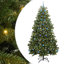 Artificial Christmas Tree with Stand Green PVC and Metal-1255600362