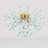 Momin 4-Light Sputnik Firework Flush Mount