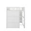 Lit mezzanine double avec échelle-1358395321