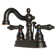 Two Handle Centerset Lavatory Faucet with Drain Assembly