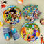 Dragon Ball Z Birthday Party Decoration Tableware Set, 80 Pcs Dragon Ball Z Party Supplies Tableware