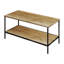 Ensemble de 3 tables basses en chêne clair-150018688