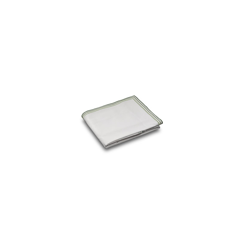Cavriglia Embroidery By DEA Sateen Flat Sheet, King Flat Sheet