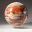 Genuine Large Polished Petrified Wood Sphere From Madagascar (8.5", 31.5 Lbs)