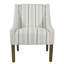 Fauteuil d'appoint incurvé moderne Ashland -23352666