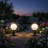 Seraphina 1-Light Outdoor Pedestal Globe