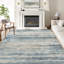 Tapis bleu abstrait Licia-477792623