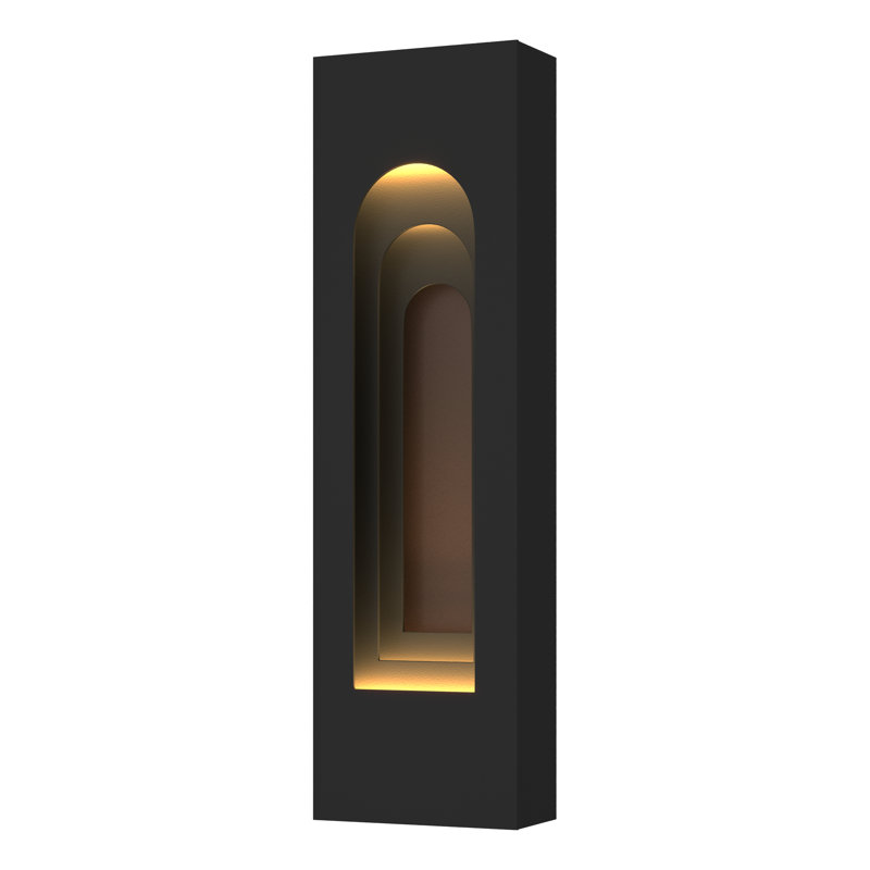 Procession Arch Outdoor Sconce, Coastal Black, 27.5" H x 8" W x 3.9" D, Coastal Bronze