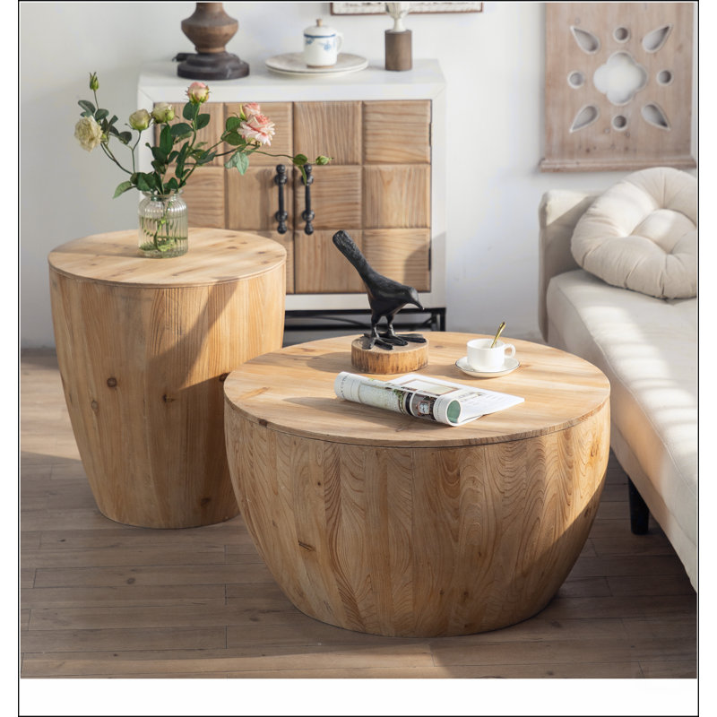 Rectangular Coffee Table with Manufactured Wood Table Top