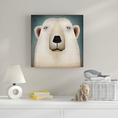 « polar bear wow », art sur toile