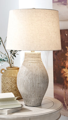 Waburn 28" Ivory Standard Table Lamp