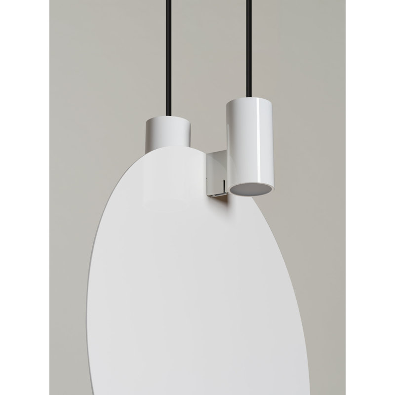 Bijou S, 176.4" H x 17.7" W x 6.1" D, Glossy Creme White, 16 W