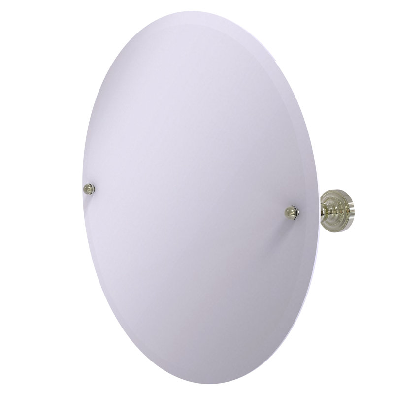 Marchmont Metal Wall Mirror, Polished Nickel