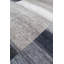 Tapis unique en laine noué à la main gris nouvel âge 8 pi x 9 pi 10 po One Tide of a Kind
