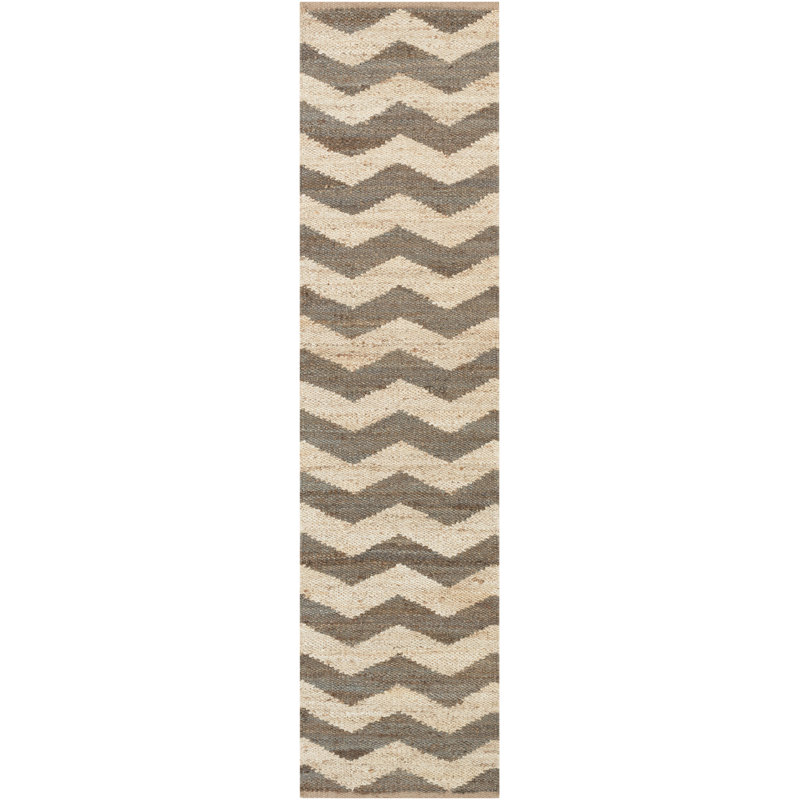 Hermine Chevron Indoor Rug, Runner 2'3" x 10'