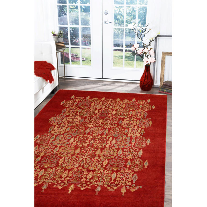 Sofie Wool Geometric Rug