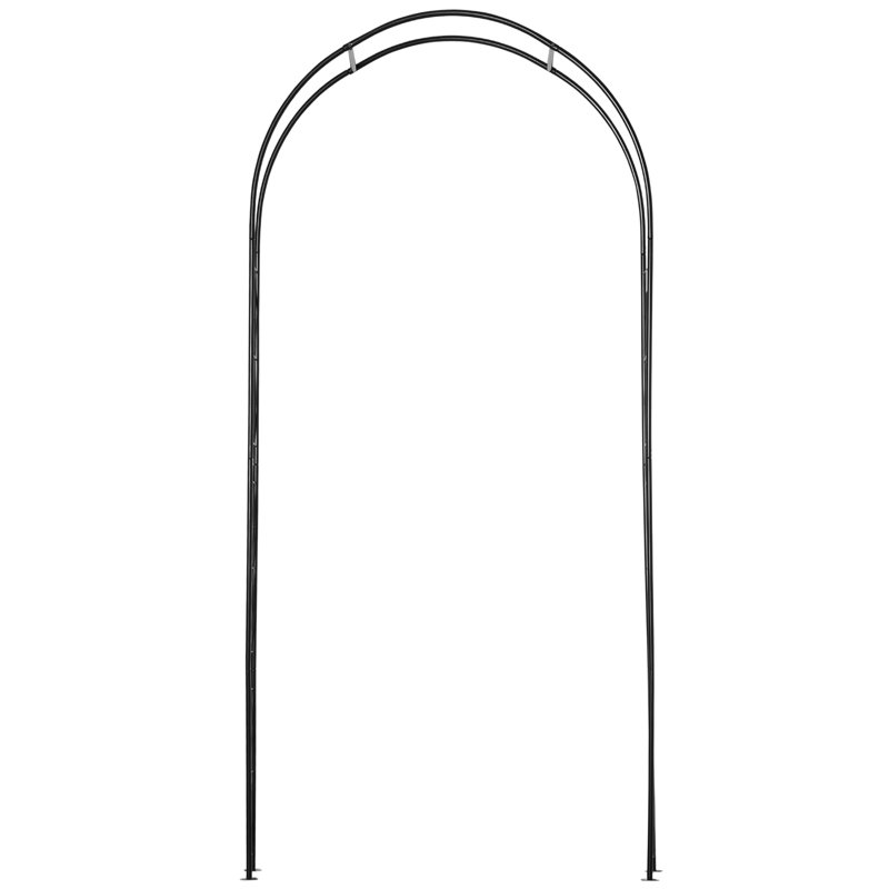 Tonnelle en métal l 44,9 po x P 11,8 po