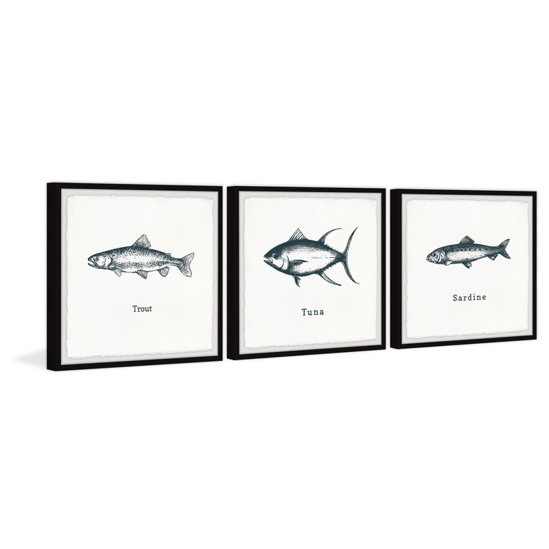 Triptyque truite et thon