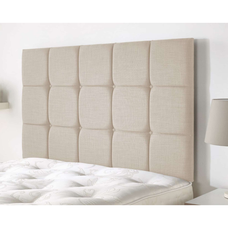 Upholstered Headboard, Single (3'), Ebony