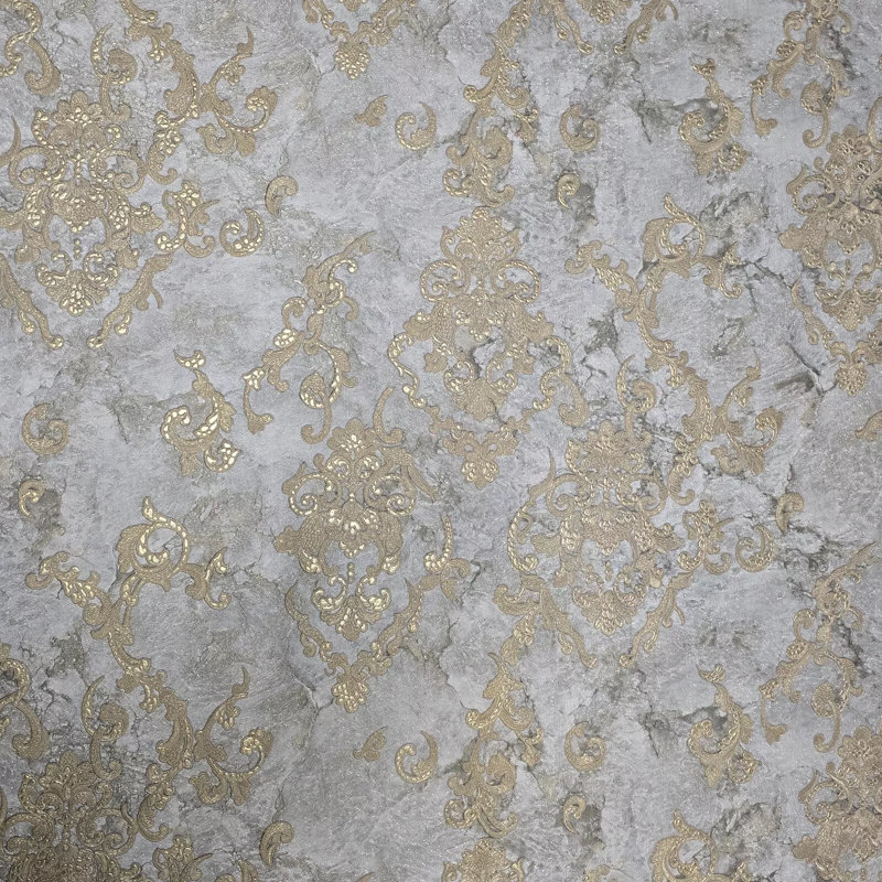 Papier peint damassé victorienne