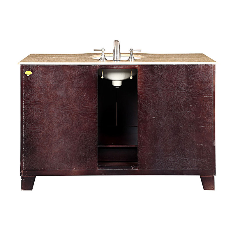 Vivaan 55'' Single Bathroom Vanity with Stone Top
