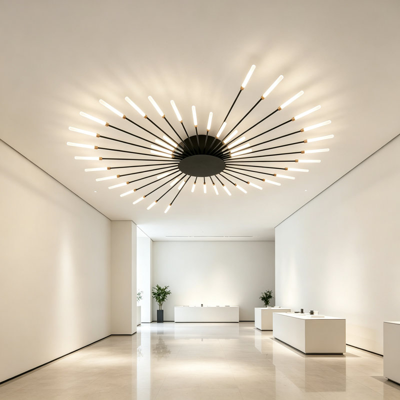 42-light Flush Mount Lighting